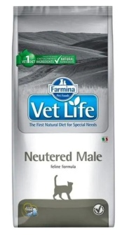 Farmina VetLife Neutered Male для кастрированных котов 2кг фото, цены, купить