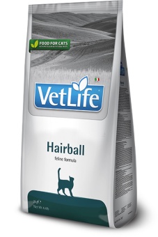 Farmina VetLife Hairball для выведения шерстяных комочков у кошек 2кг фото, цены, купить