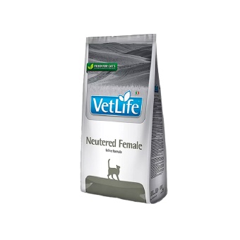 Farmina VetLife Neutered Female для стерилизованных, кастрированных кошек 400г фото, цены, купить