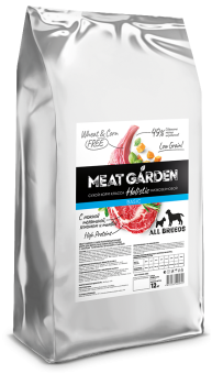 MEAT GARDEN BASIC Телятина,ягненок и тыква для собак всех пород 12кг фото, цены, купить
