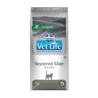 Farmina VetLife Neutered Male для кастрированных котов 400г фото, цены, купить