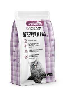 Ночной Охотник Ягненок и рис для кошек 10кг фото, цены, купить