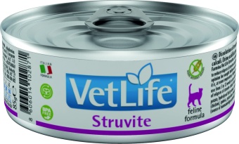 Farmina VetLife Struvite Консервы паштет 85г при струвитах у кошек фото, цены, купить